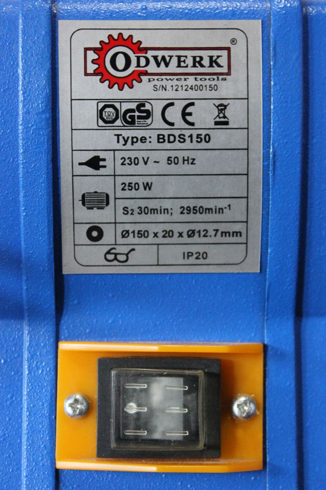 Точильний верстат Odwerk BDS 150