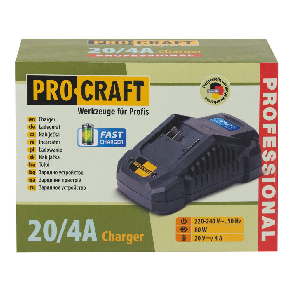 Зарядное устройство Procraft Charger 20/4А