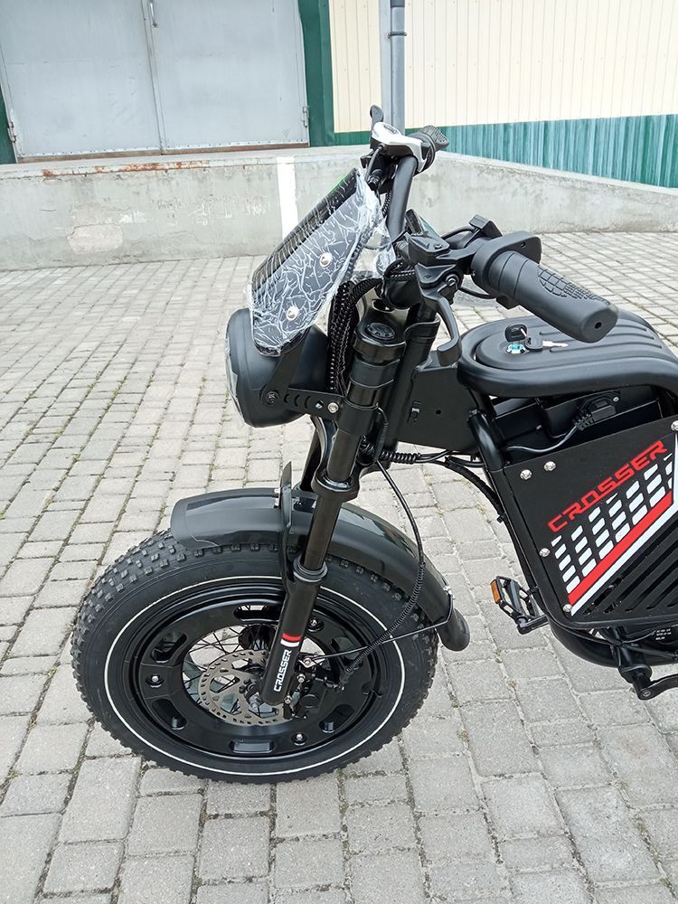 Електровелосипед-фетбайк Crosser Code (1000W; 48V-20.8Ah Li-ion)