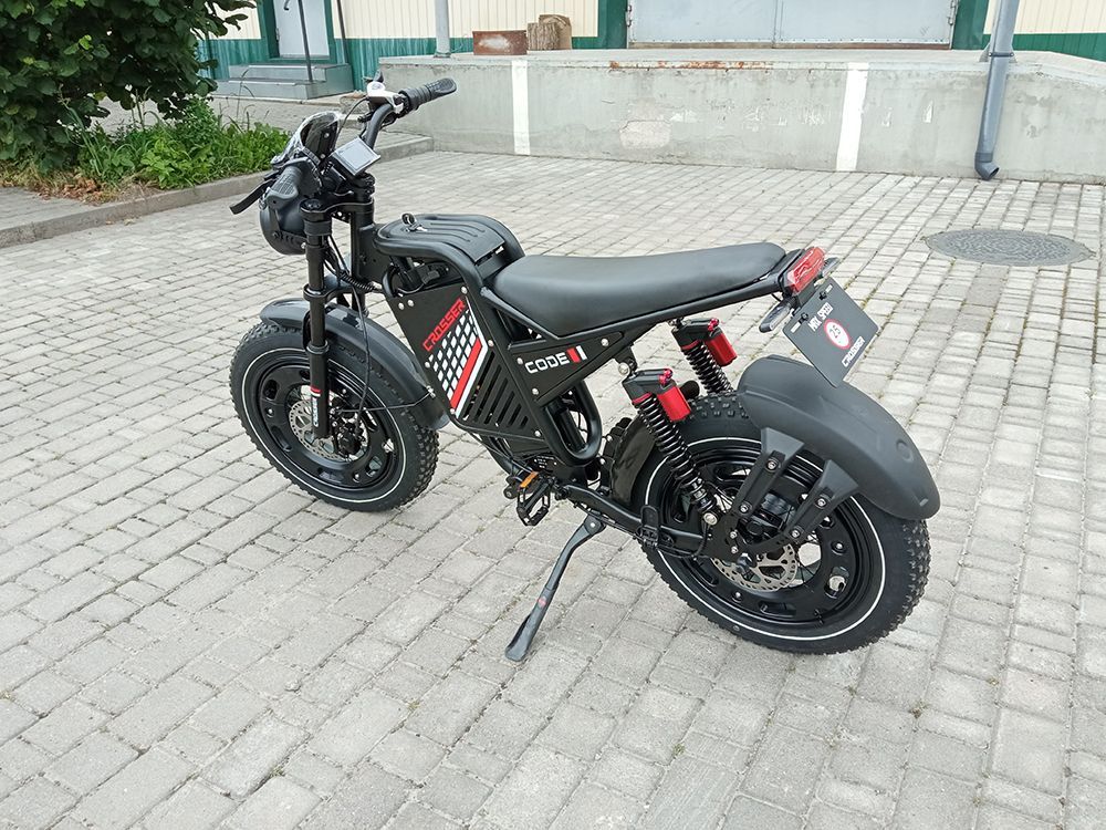 Електровелосипед-фетбайк Crosser Code (1000W; 48V-20.8Ah Li-ion)