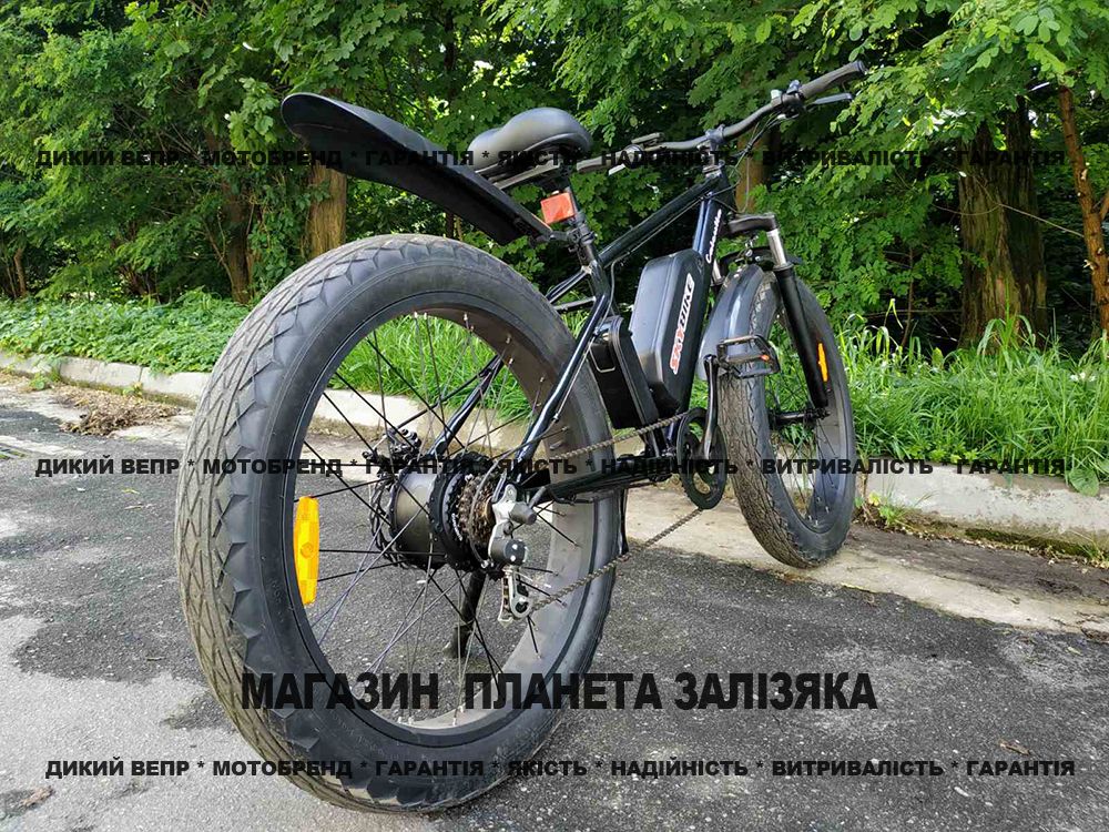 Електровелосипед фетбайк SKYBIKE Calcutta (500W) чорний