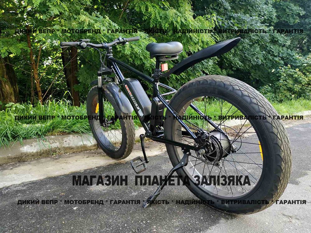 Електровелосипед фетбайк SKYBIKE Calcutta (500W) чорний
