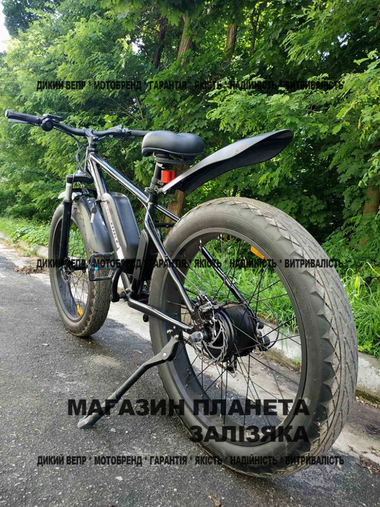 Електровелосипед фетбайк SKYBIKE Calcutta (500W) чорний