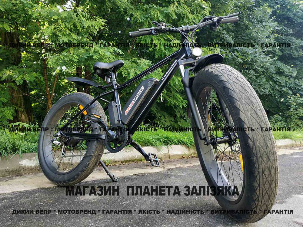 Електровелосипед фетбайк SKYBIKE Calcutta (500W) чорний