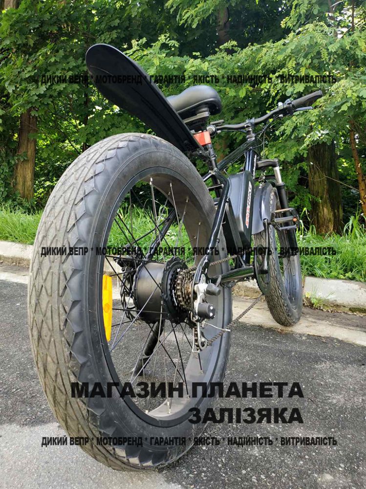 Електровелосипед фетбайк SKYBIKE Calcutta (500W) чорний
