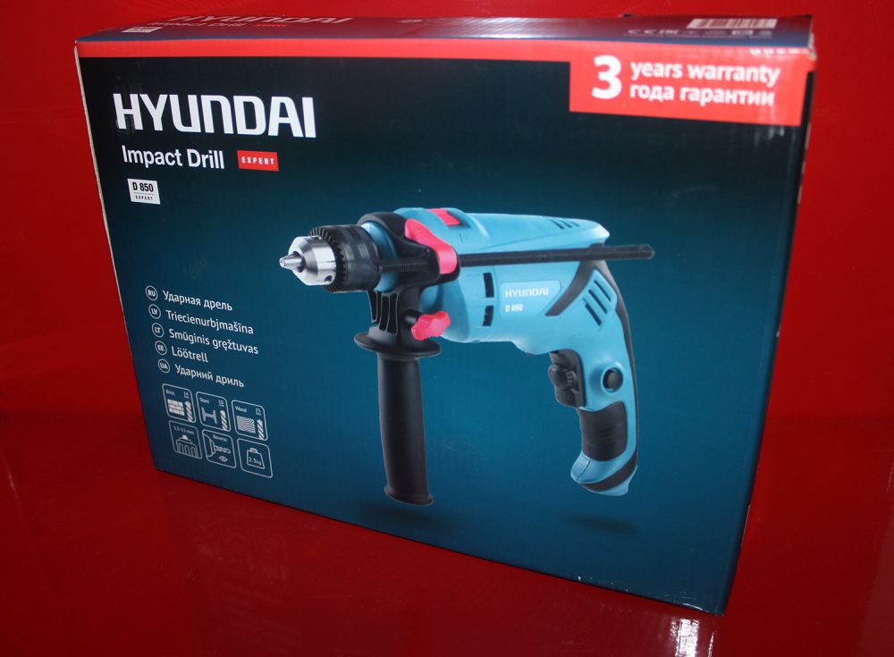 Дриль ударний Hyundai D 850 Expert