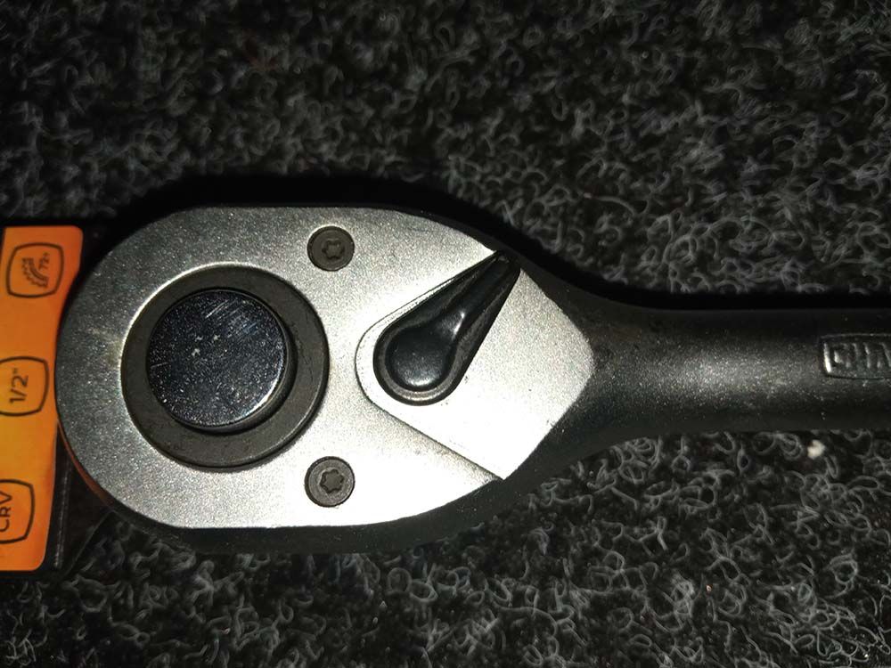Ключ-трещотка Grad 1/2" 250 мм 45T Сила