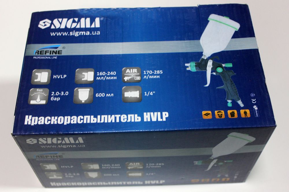 Краскораспылитель HVLP Refine (6812351)