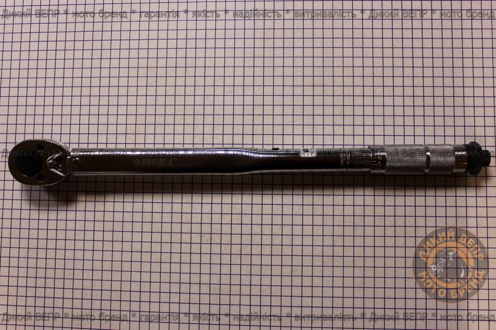 Ключ динамометричний ½ "28-210 Нм (кейс) Sigma (6049011)