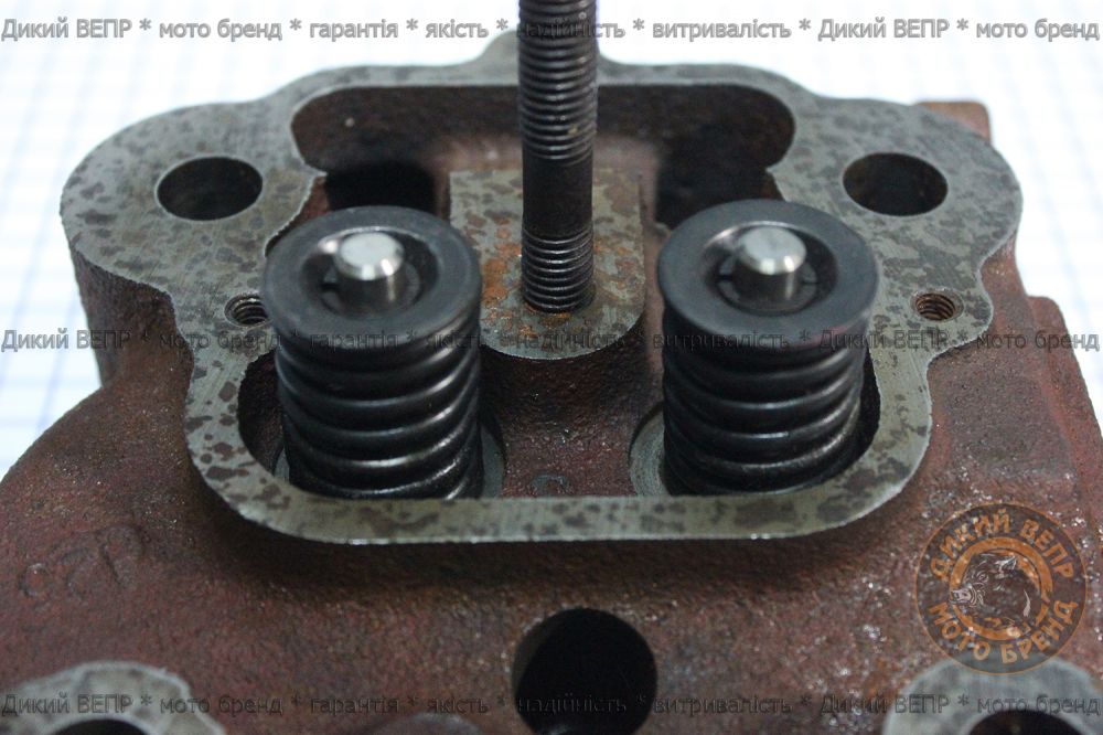 Головка блоку в зборі до мотоблока Заря R195 ANDL