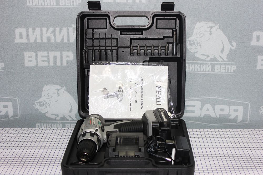 Аккумуляторная дрель-шуруповерт Буран ДА 14,4 Li-lon