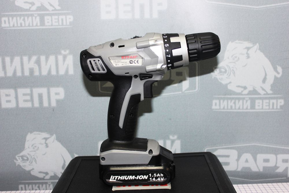 Аккумуляторная дрель-шуруповерт Буран ДА 14,4 Li-lon