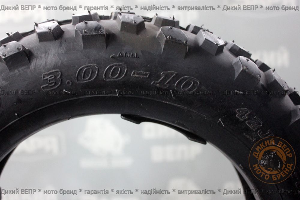 Покришка колеса 3.00-10 42J 6024 внедарожная до скутерів