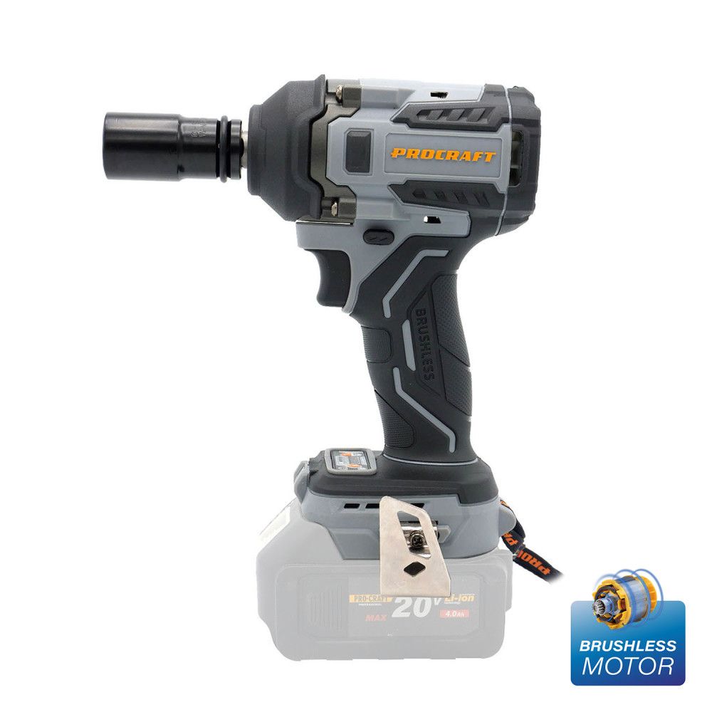 Аккумуляторный гайковерт Procraft industrial IW550A (без акб и зу)