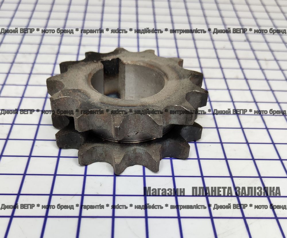 Звездочка двухрядная Z-13/D-26/Шаг 12.7