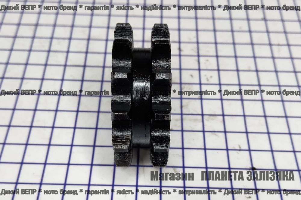 Звездочка двухрядная Z-13/D-18/Шаг 12.7