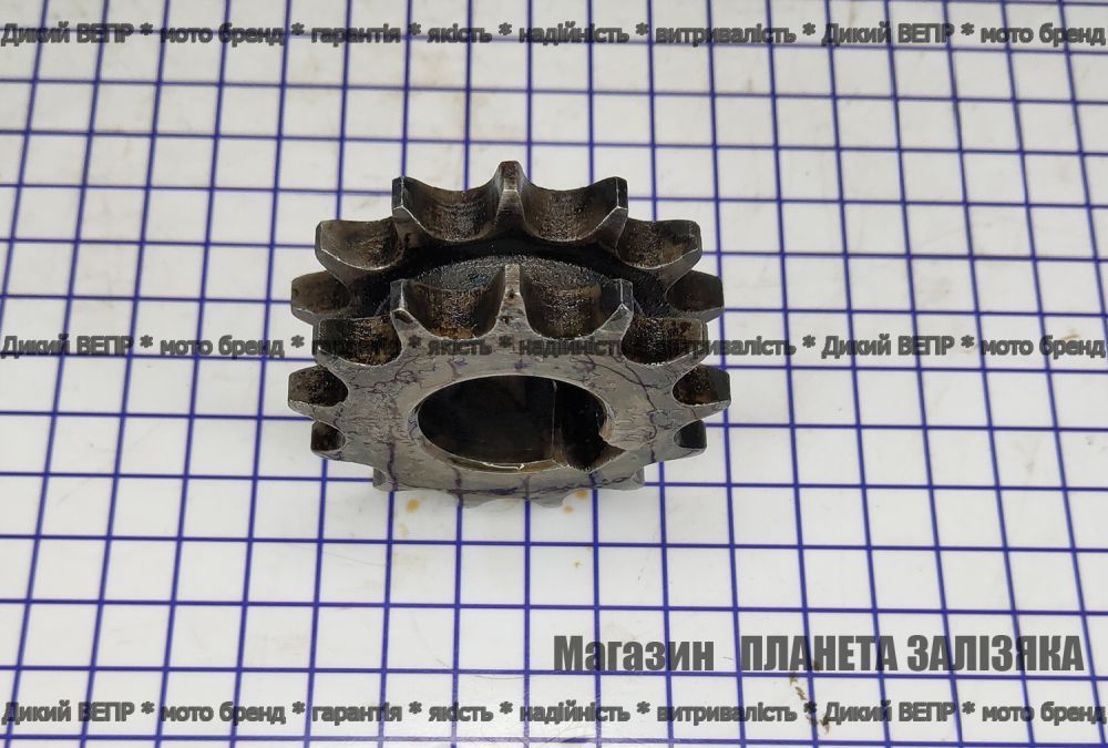 Звездочка двухрядная Z-13/D-24/Шаг 12.7