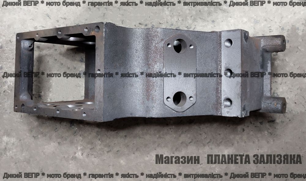 Корпус КПП мототрактора (чулок-6 болтов, с блокировкой осей)