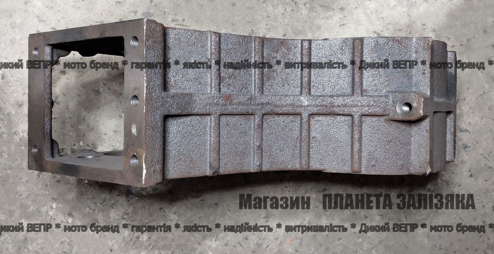 Корпус КПП мототрактора (чулок-6 болтов, с блокировкой осей)