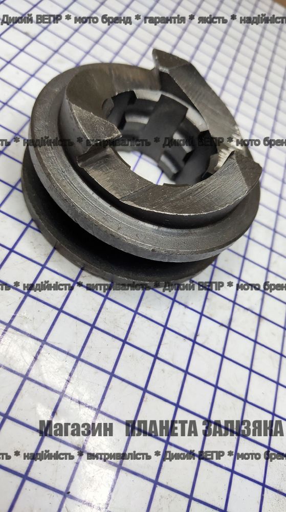 Храповик вторинного вала до мототрактору (d38mm / D75mm) Q12E / Q15E