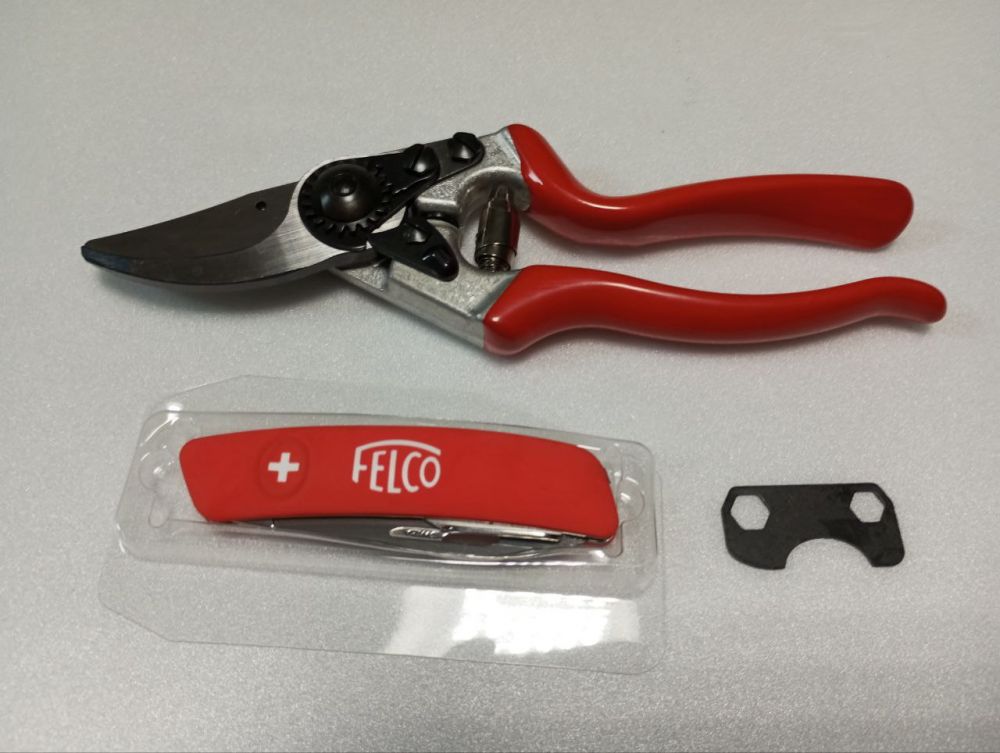 Садовий секатор FELCO 8 + ніж FELCO 502