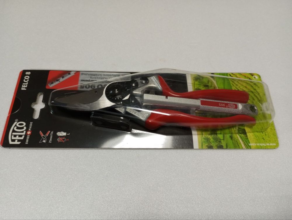 Садовий секатор FELCO 8 + точилка FELCO 905