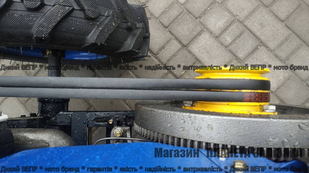 Мотоблок Вепр 101МЕ з електростартером від ТМ Заря з фрезою