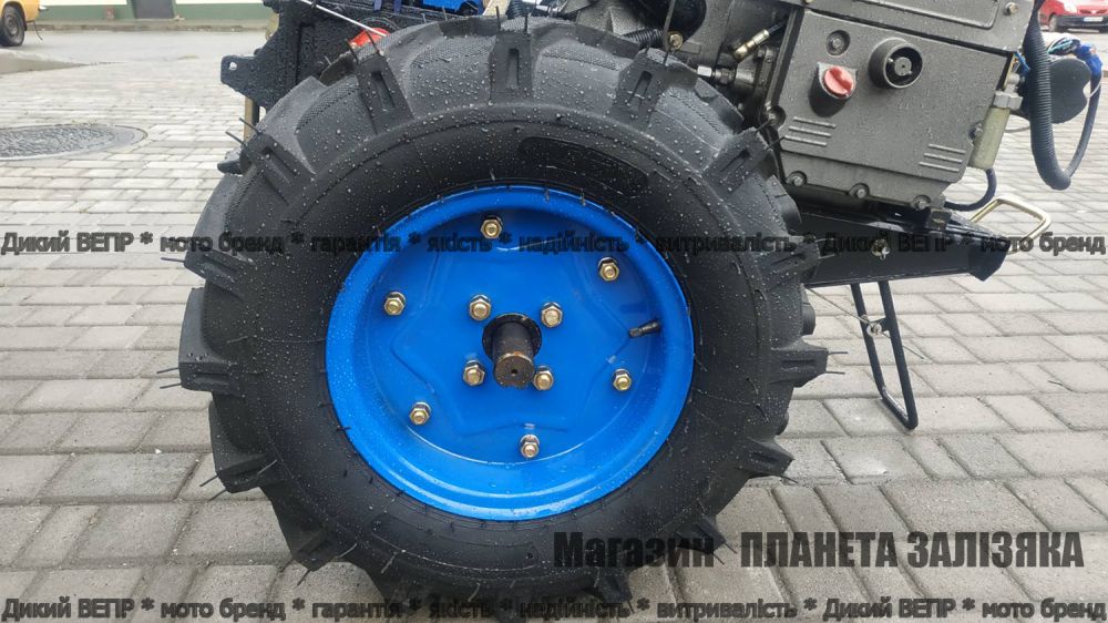 Мотоблок Вепр 101МЕ з електростартером від ТМ Заря з фрезою