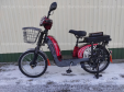 Електровелосипед Заря Силач (450W-60V) червоний (літій-іонна АКБ)