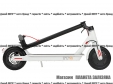 Электросамокат F6 36V 350W 8Ah - SM белый