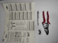 Садовий секатор FELCO 6 обвідний ергономічний + точилка FELCO 905