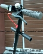 Електросамокат Crosser M5 + сидіння, батьківська ручка
