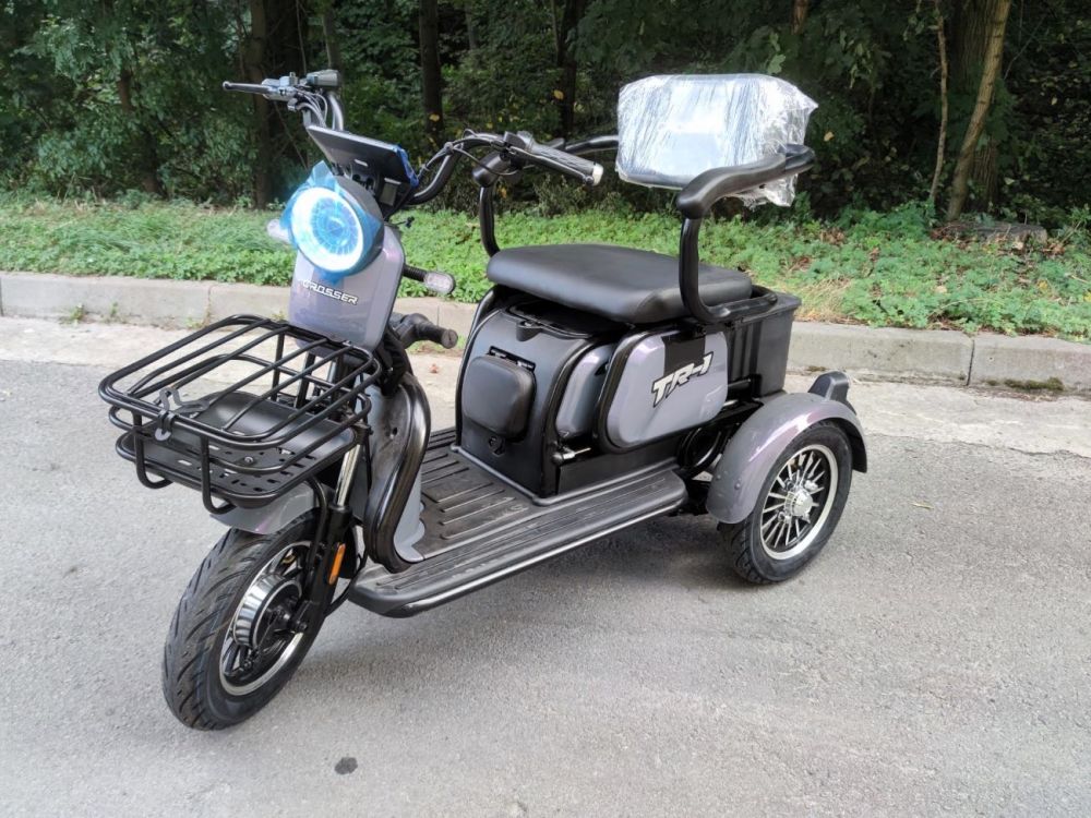 Електротрайк Crosser TR1 600w сірий