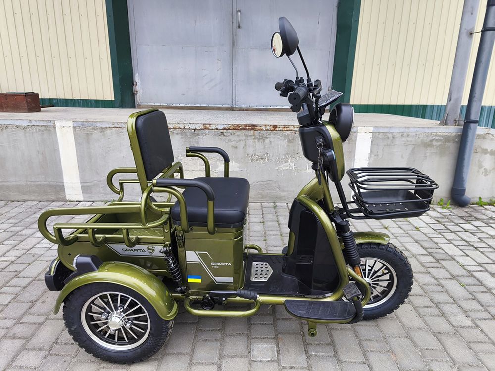 Електроскутер SPARTA T180 (1200W; 72V-24Ah SLA)