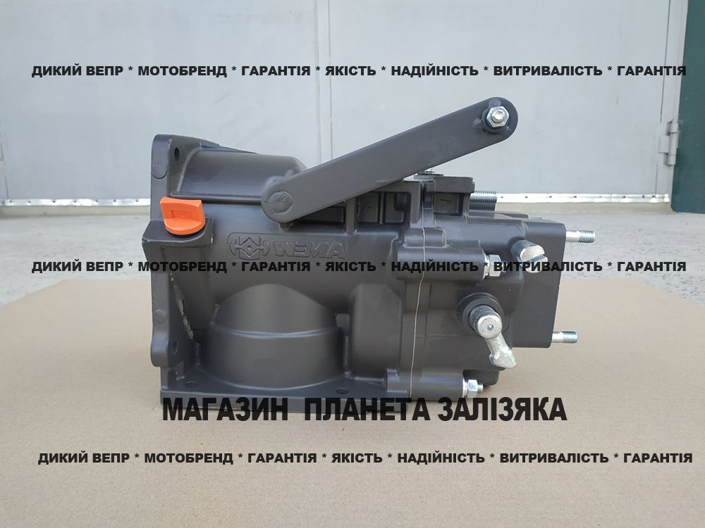 Редуктор Weima з коробкою передач + зчеплення для мотоблока