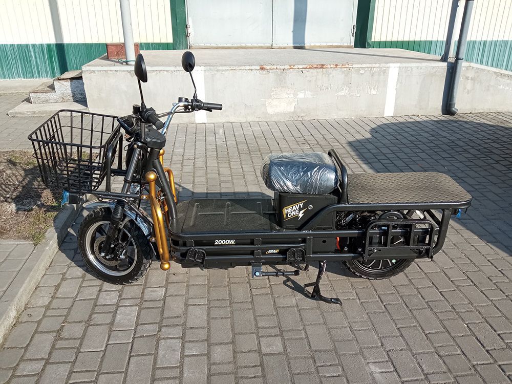 Електроскутер IDemo HEAVY ONE (2000W; 72V-20Ah Li-ion)