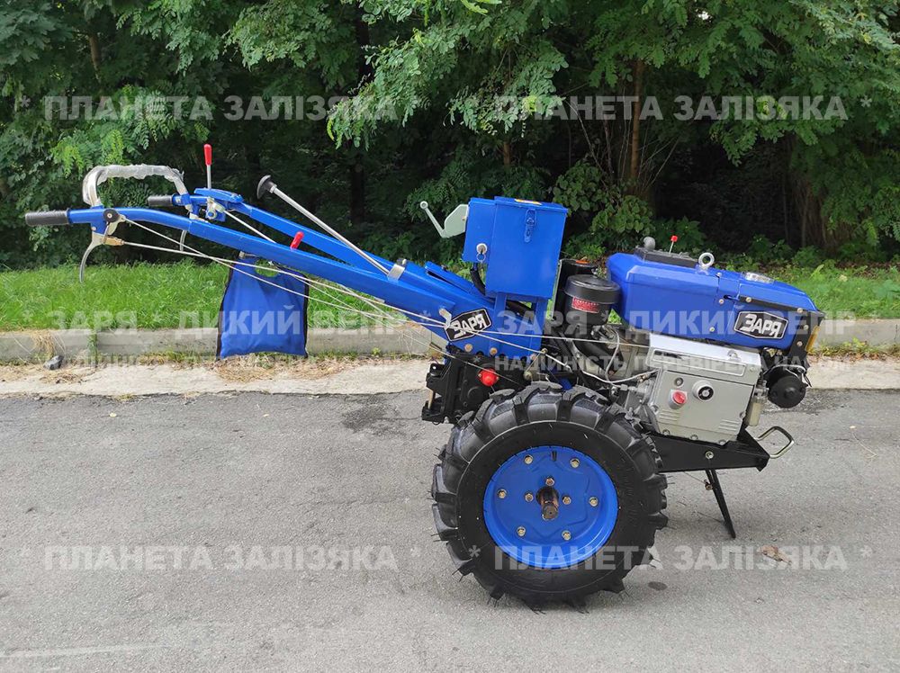 Мотоблок Заря SH 101ME дизельний 10 к.с. фреза