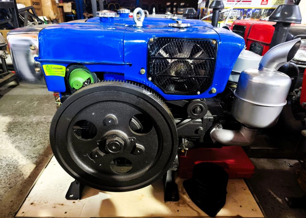 Двигун ZH1100N TT AGRO MOTO Zubr (15 к.с) з електростартером