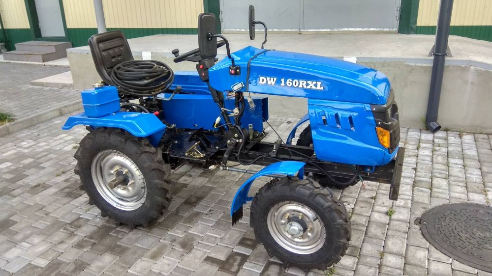 Безмоторний комплект мототрактора DW 160RXL з розблокуванням