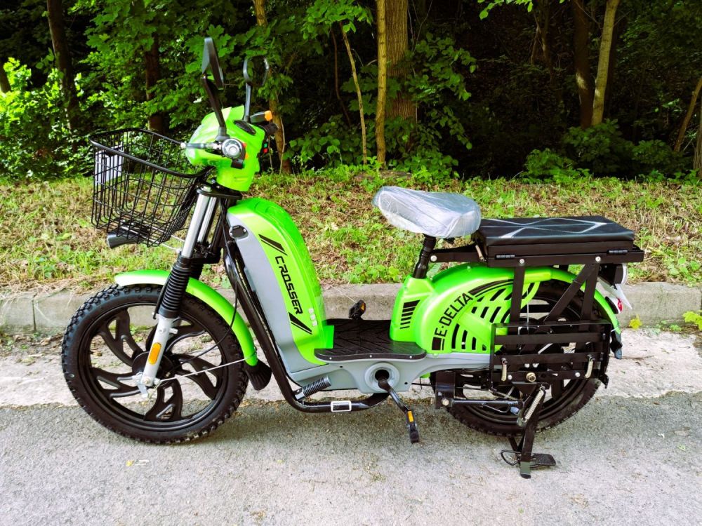Електровелосипед Crosser E-Delta 800w 15Ah зелений