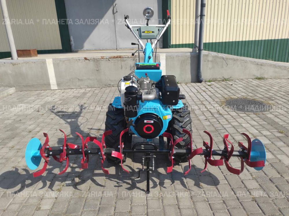 Мотоблок Заря SH 135E дизельный 9 л.с. (колеса 6,5-14)