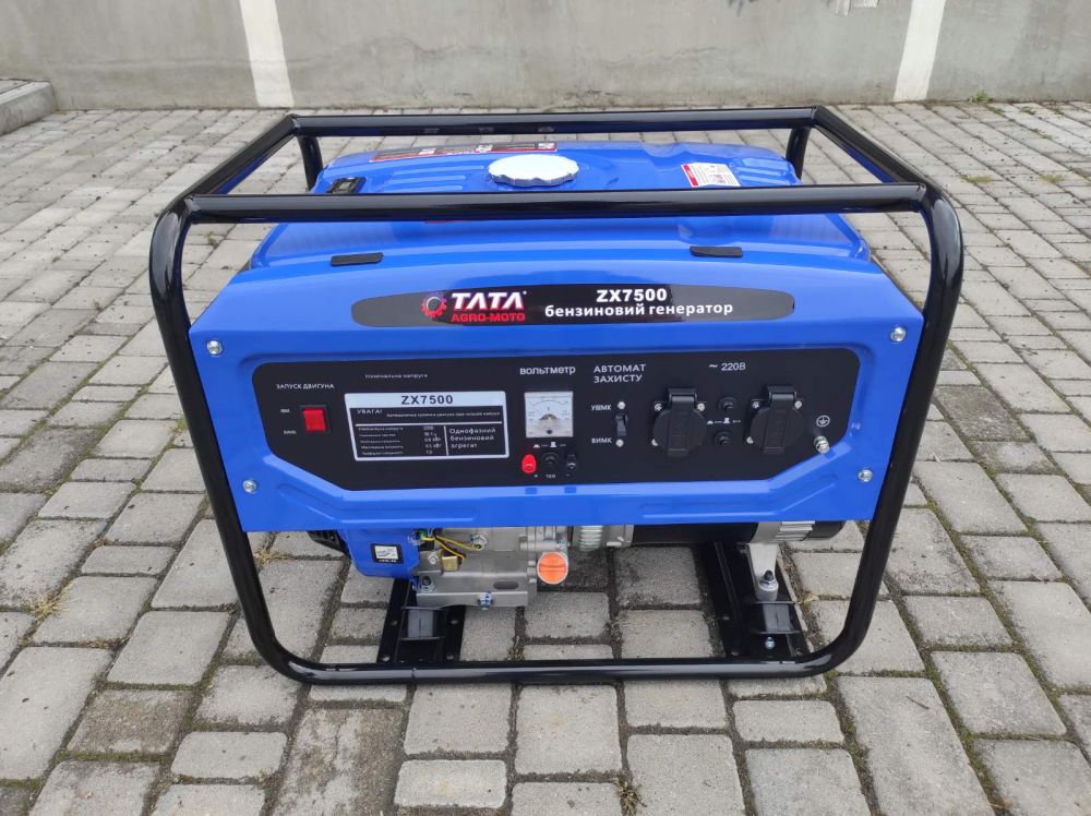 Бензиновий генератор TATA ZX7500