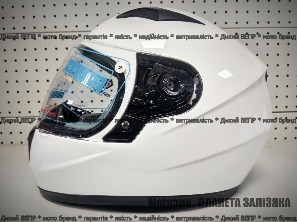 Мотошлем інтеграл дитячий ISPIDO Sparrow white розмір YM