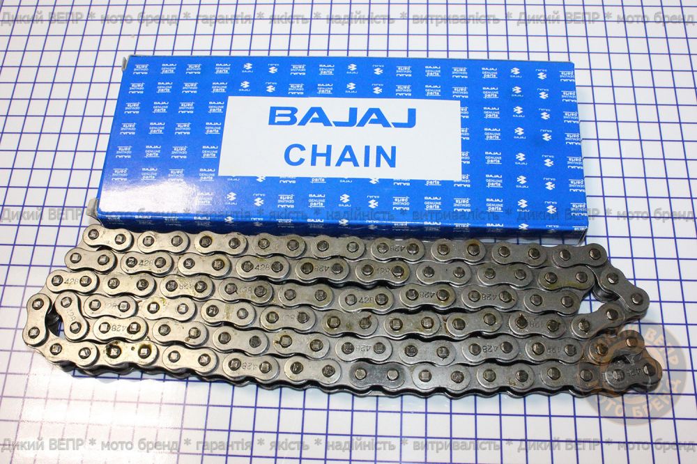 Ланцюг 428H-116L BAJAJ (CB 125-150cc)