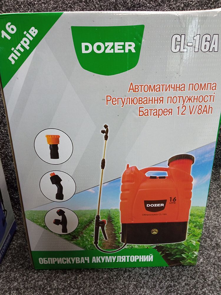 Обприскувач акумуляторний Dozer СL-16A 16л