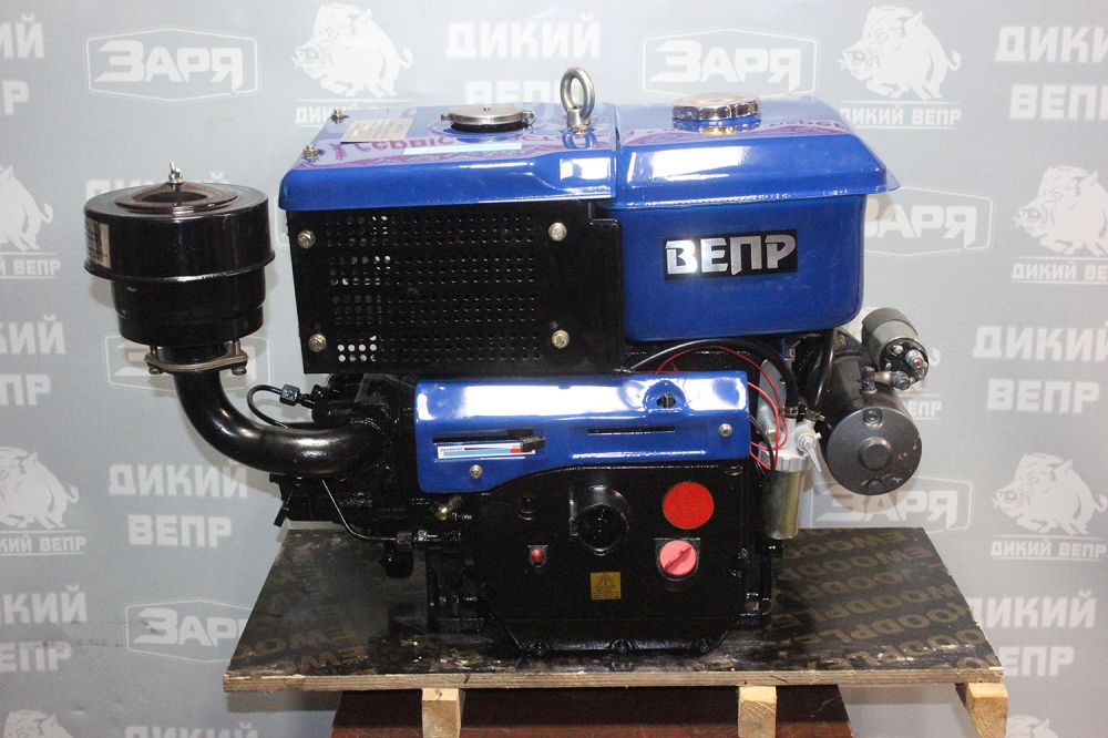 Двигун дизельний Вепр R195NDL до мототрактору