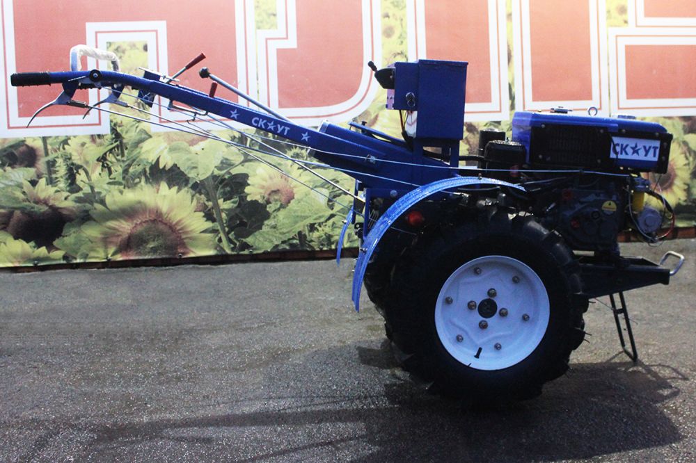 Мотоблок Garden Scout GS 81 DE фреза