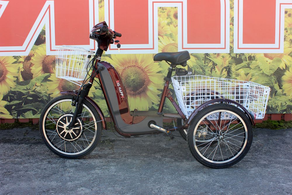 Електровелосипед SKYMOTO BIG HAPPY (трицикл)