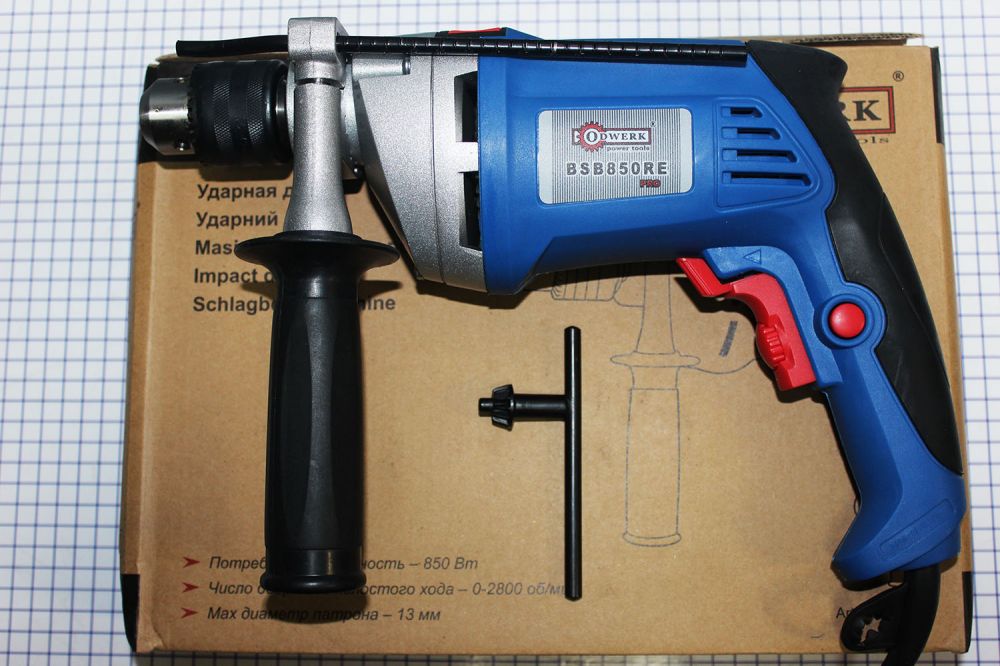 Дрель ударная Odwerk BSB 850 RE