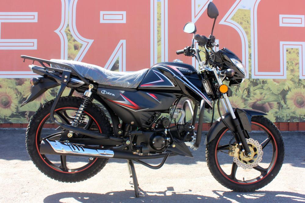 Мотоцикл HUNTER COBRA 125 чёрный